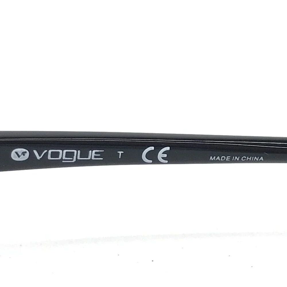 Vogue Eyeglasses Frames VO2748 W44 Polished Black Cat Eye Full Rim 50-17-135